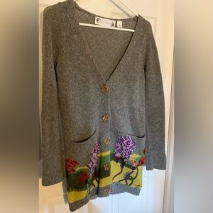 Ingrid Hass Women’s 100% Lambswool Cardigan